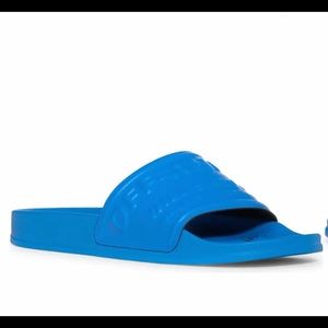 Off-White Embossed Logo Slide Sandal